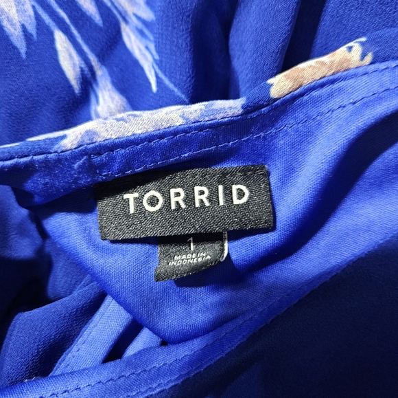 Torrid Floral Dress 1X - Picture 4 of 4